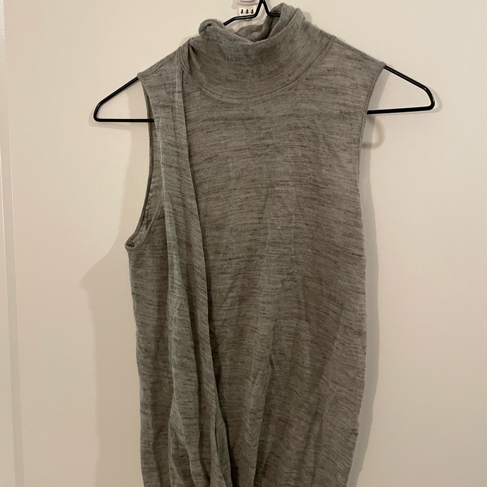 Zara Knit Turtleneck Tank